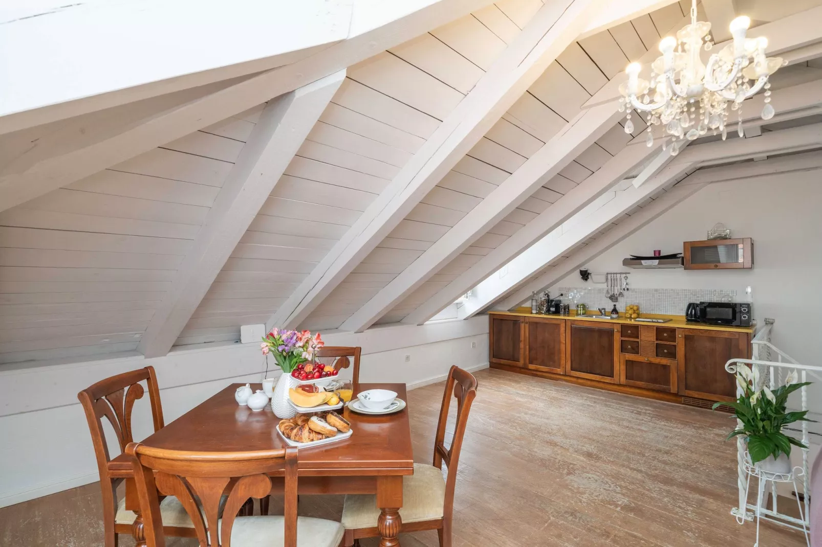 Secret Apartments - Two Bedroom Apartment with City View (Secret 2)-Dining room