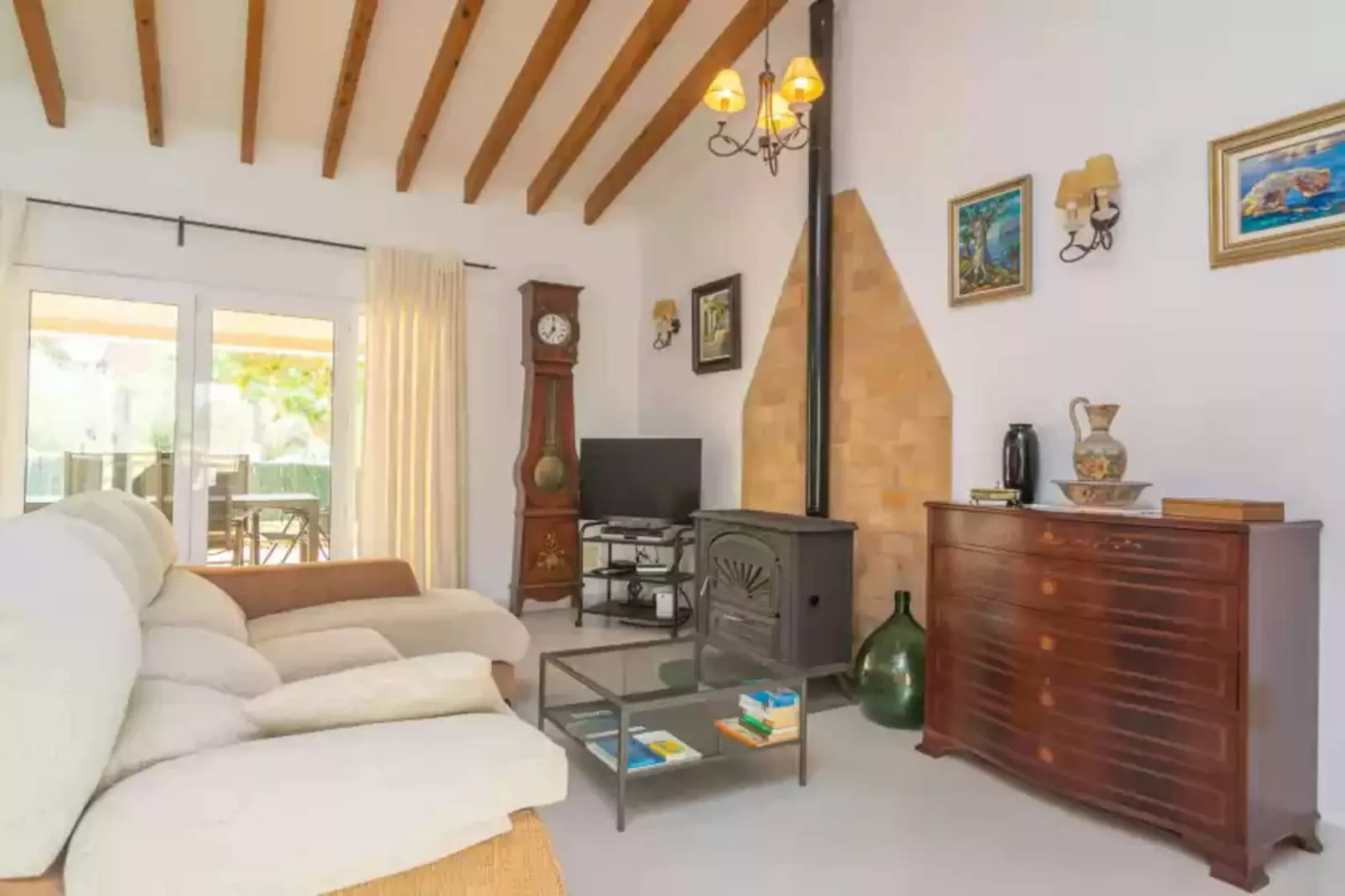 Casa El Cipres-Living room