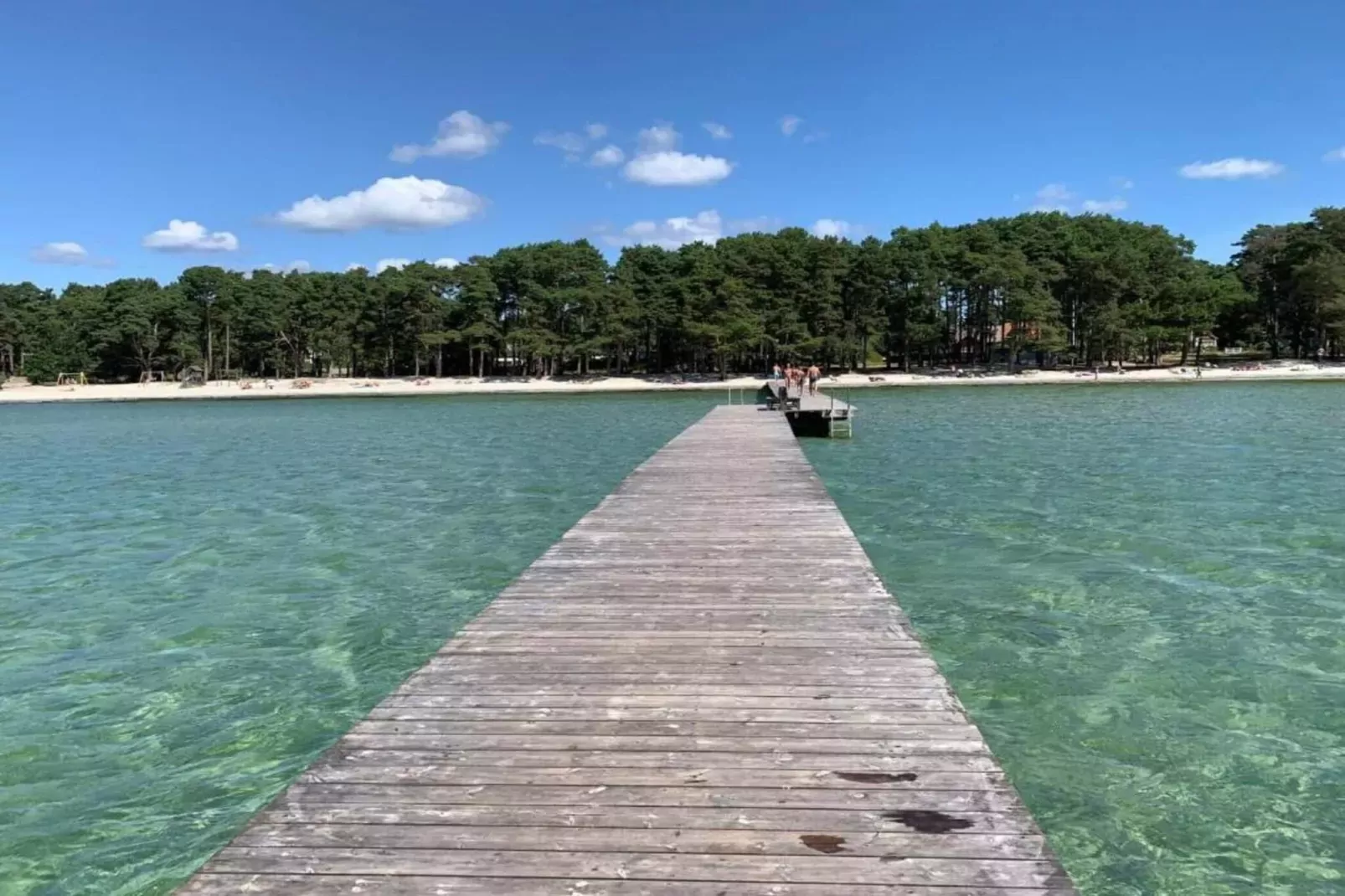 4 star holiday home in SÖLVESBORG-Water view