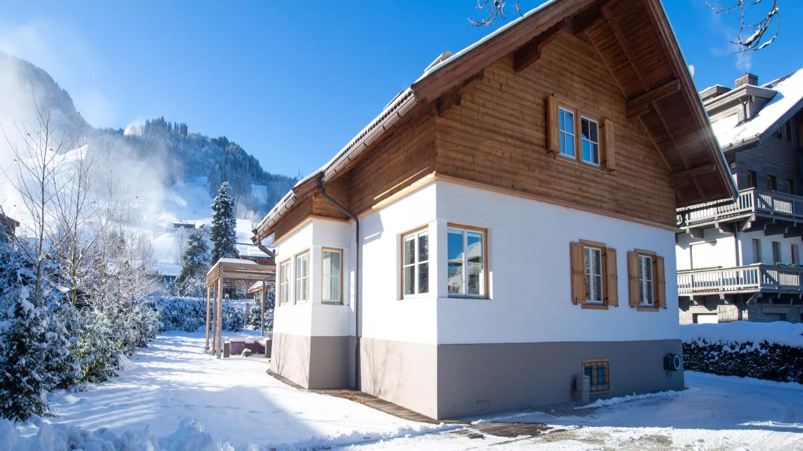 Stadtchalet Forsthaus-Extérieur hiver