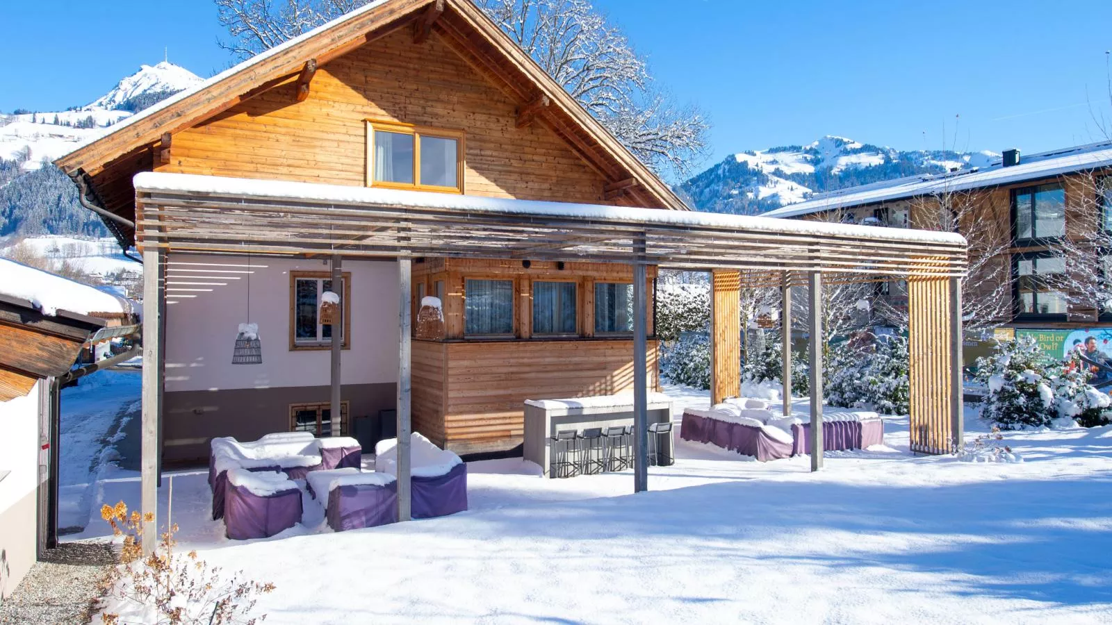 Stadtchalet Forsthaus-Extérieur hiver
