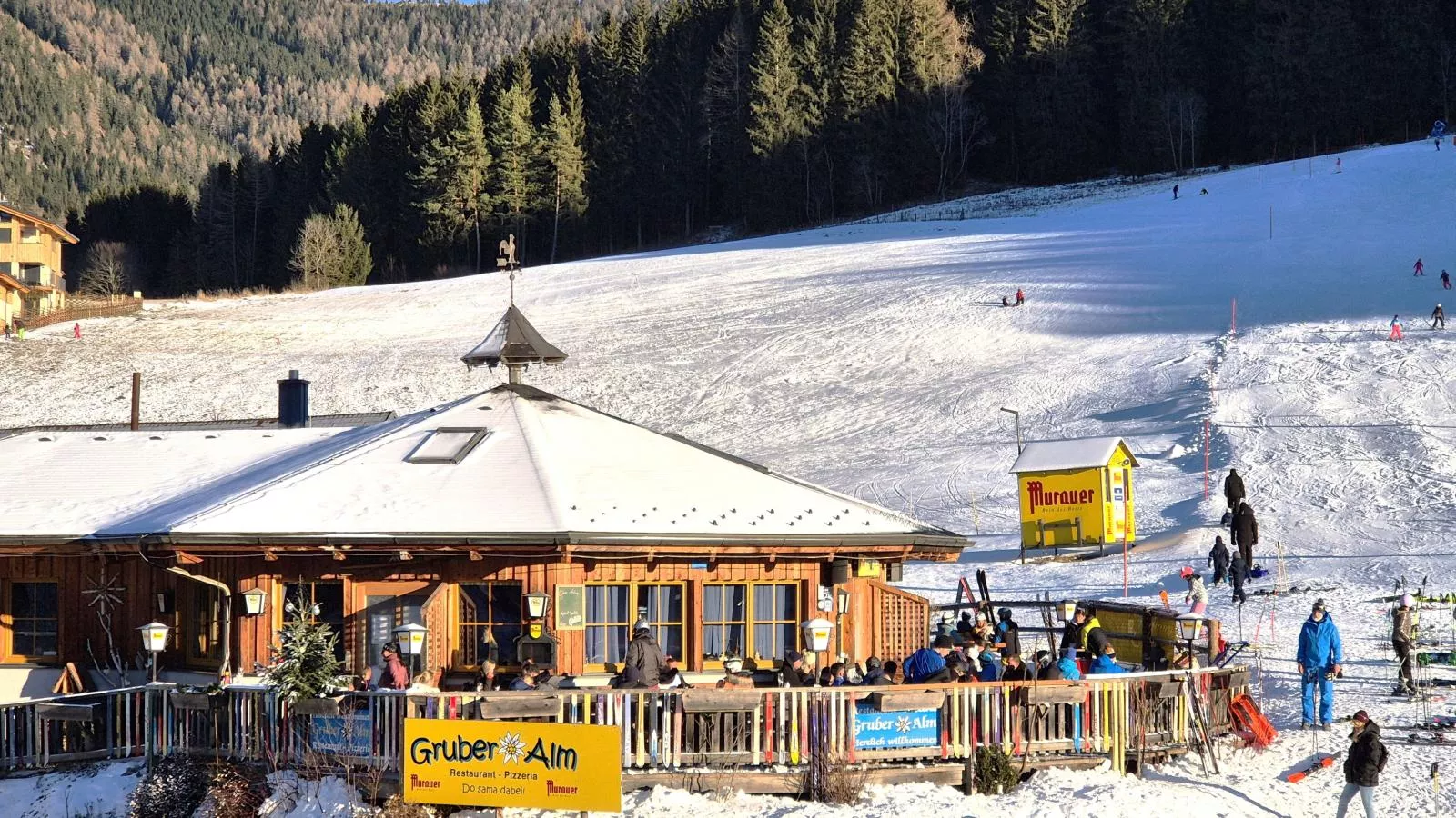 Almchalet Alpenglück-Area winter 1km