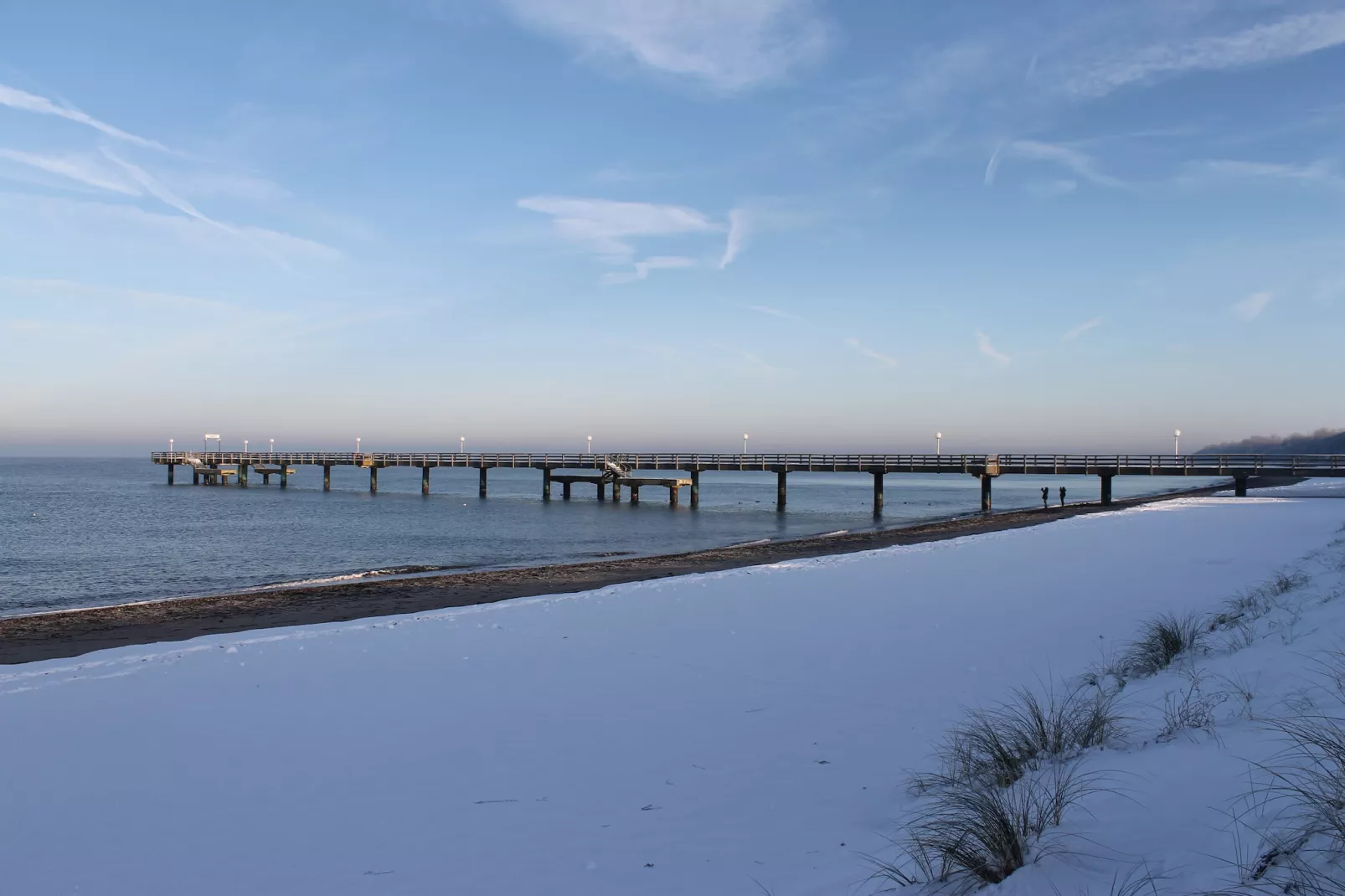 Seeblick-Aussicht Winter