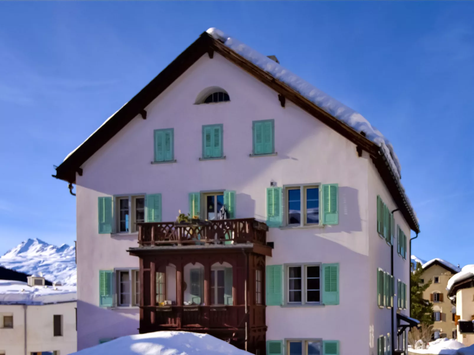 Chesa Corvatsch-Outside
