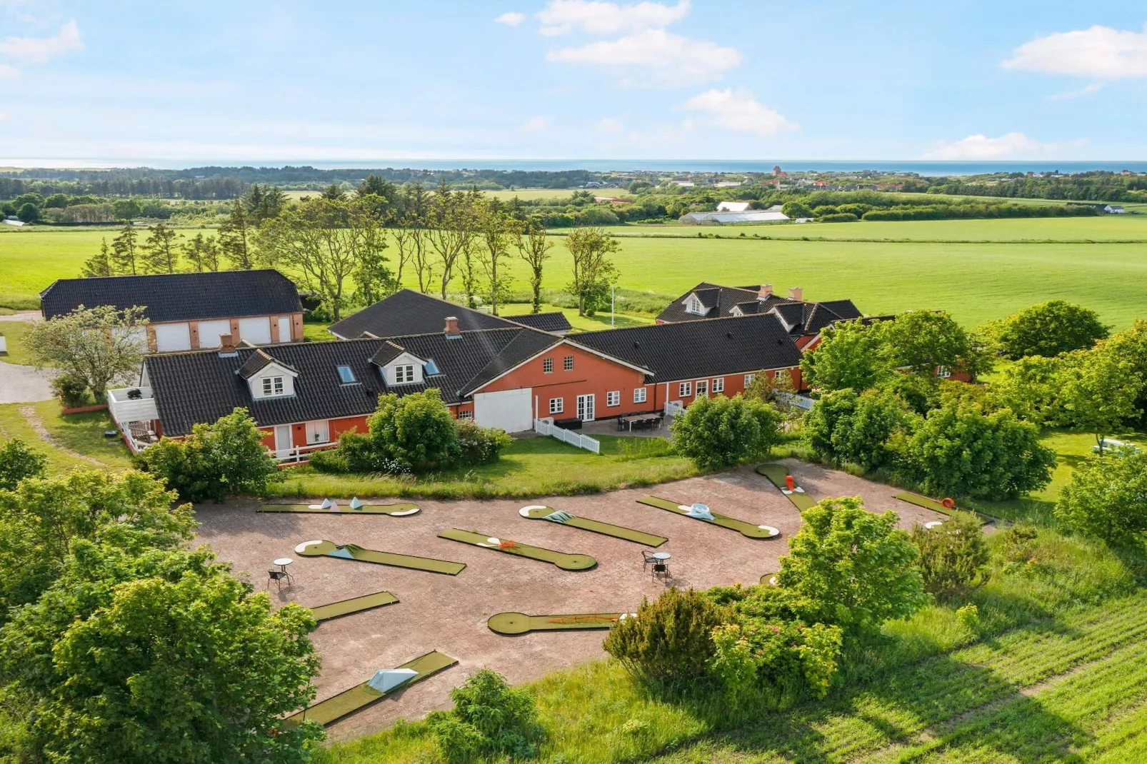 Ferienhaus mit Nordseeblick