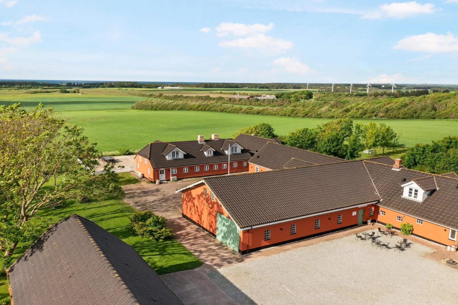 Ferienhaus mit Nordseeblick