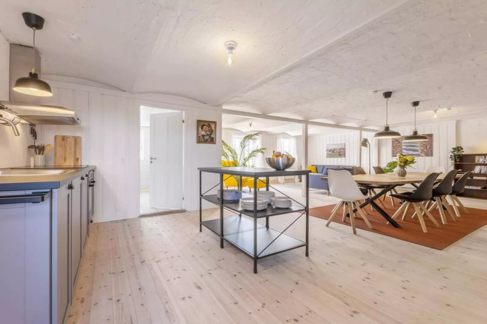 Maison de vacances avec vue sur la mer du Nord-Intérieur