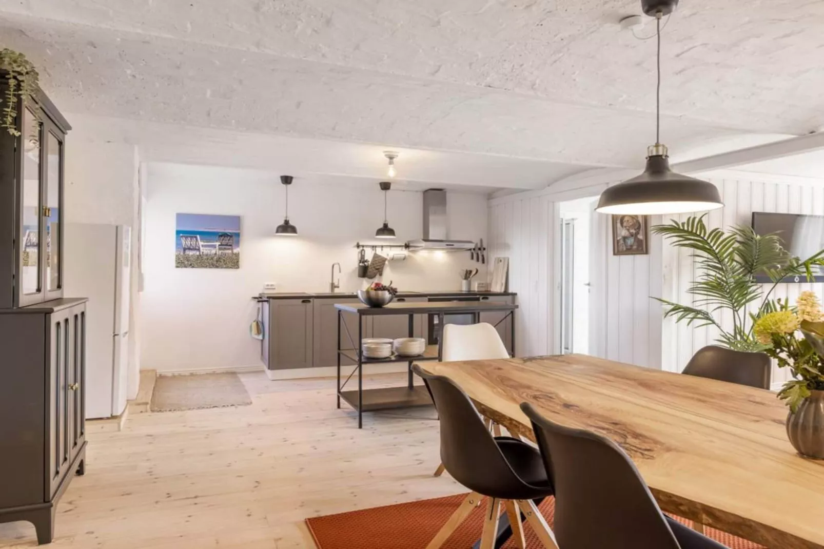 Maison de vacances avec vue sur la mer du Nord-Intérieur