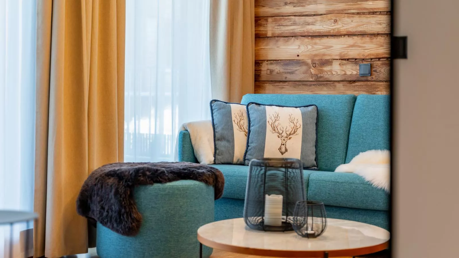 Zirbennest Sonnenalpe Nassfeld-Living room