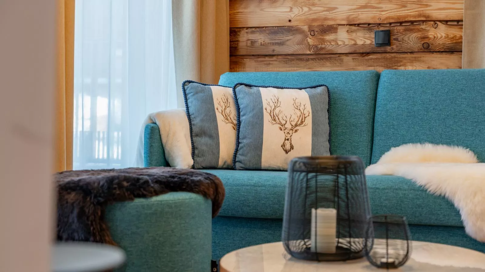 Zirbennest Sonnenalpe Nassfeld-Living room