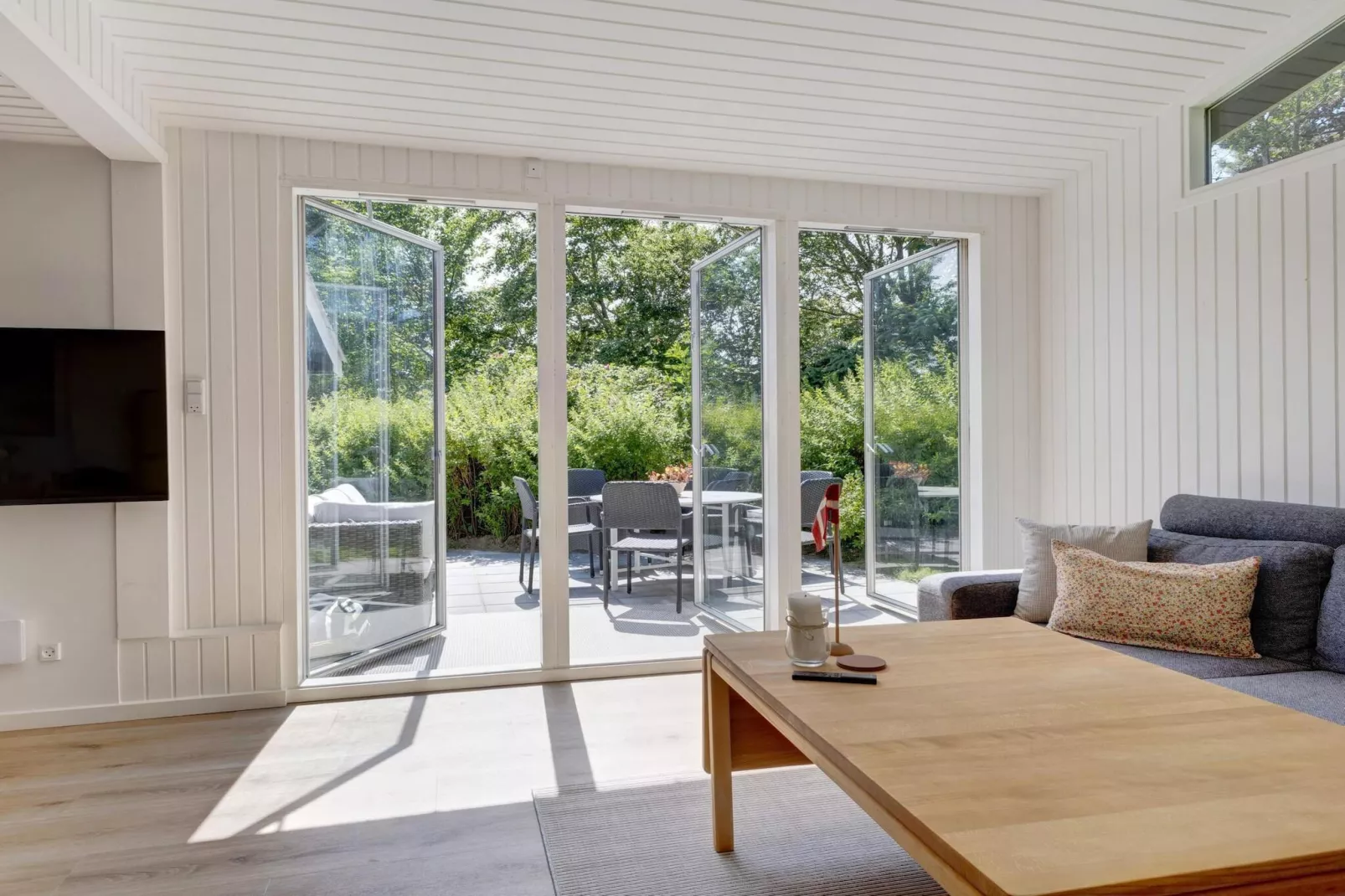 Ferienhaus in Hjørring im Innenhof-Innen