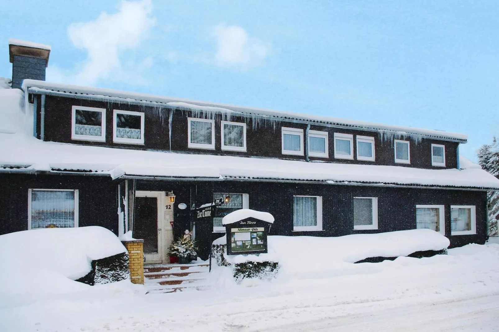 Hirschblick/Wohnung 6 2 Pers-Exterior winter