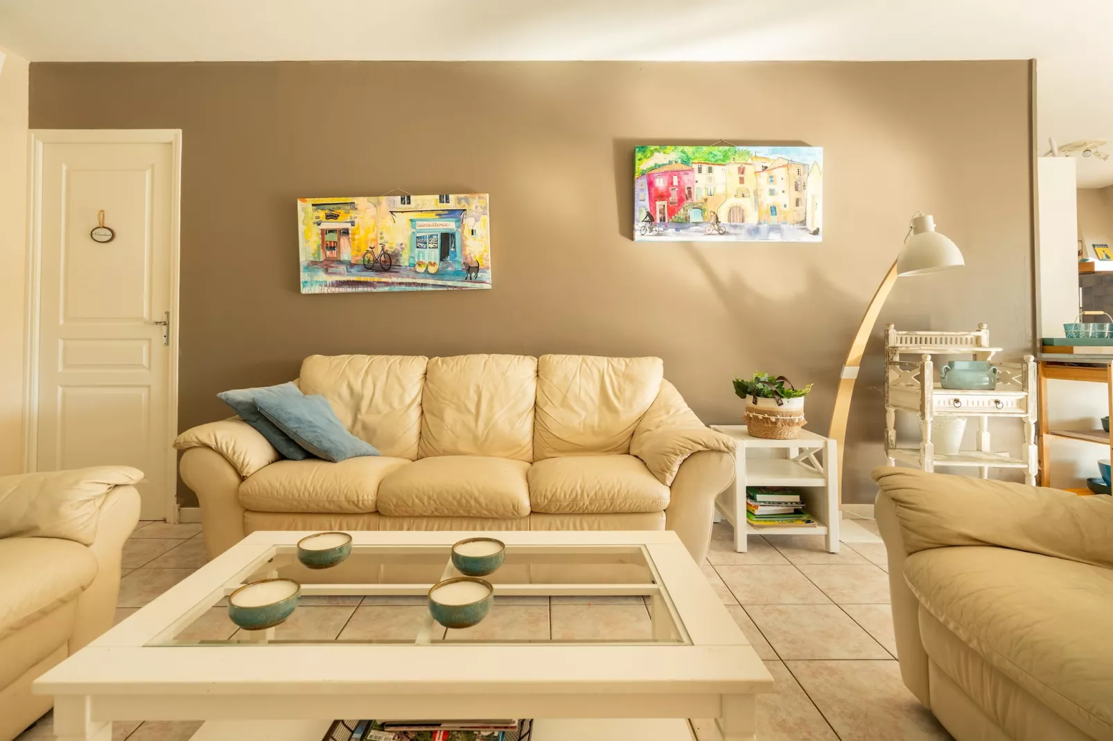 House in the south of France with private pool-Living room