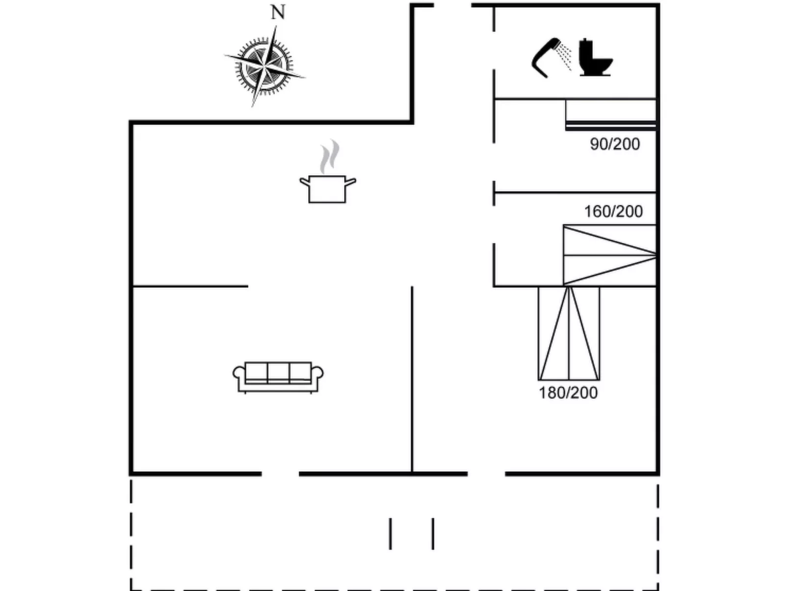 "Eero" - 175m to the inlet-Inside