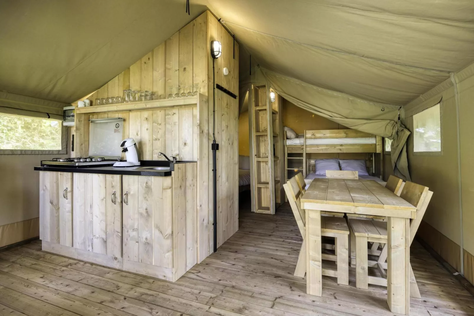 Comet 27 Lodges-Küche
