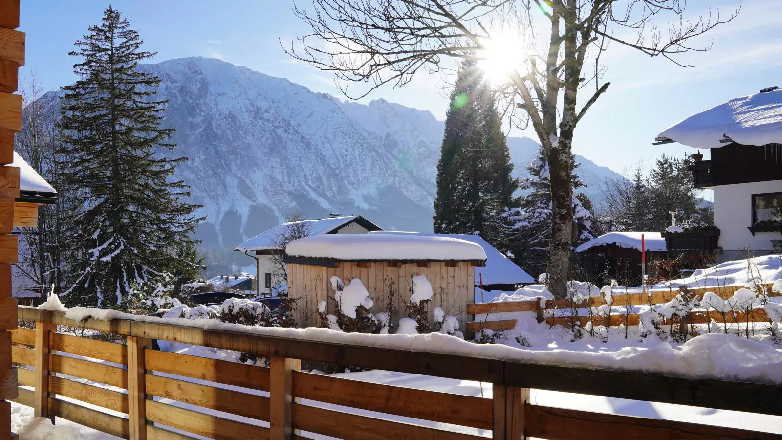 Holzchalet Tauplitz-Aussicht Winter