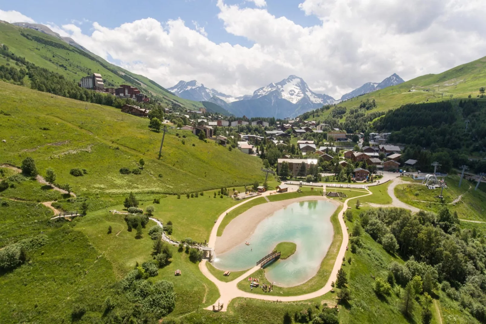 Chalet Les Alpages-Gebiete Sommer 5 km