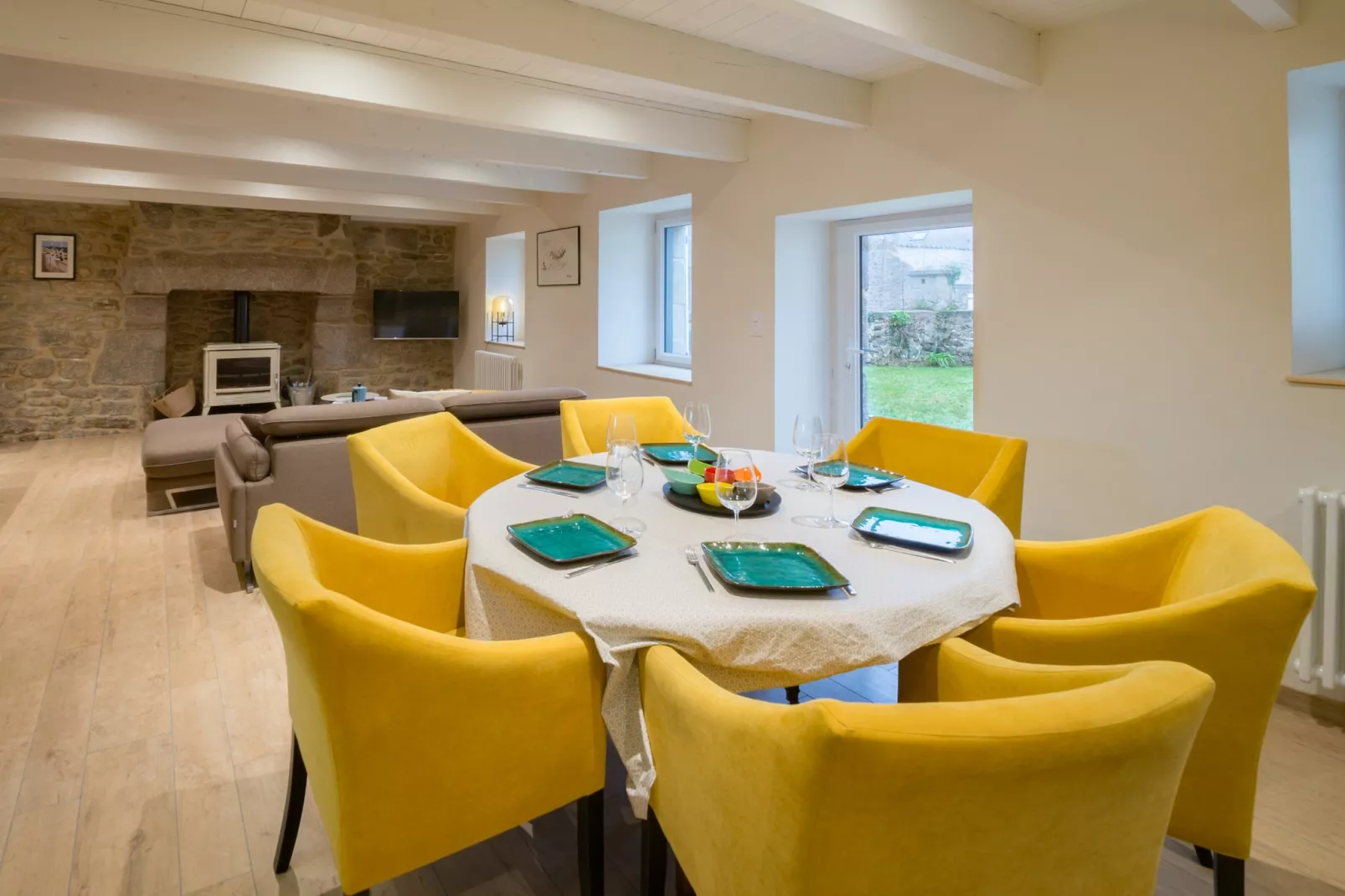 GWEL AR MOR - Lanildut-Dining room