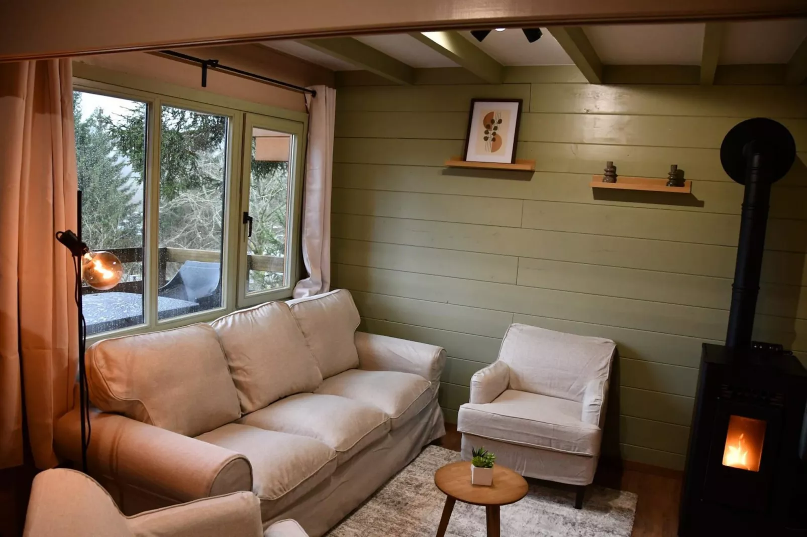 Chalet Renardeau-Living room