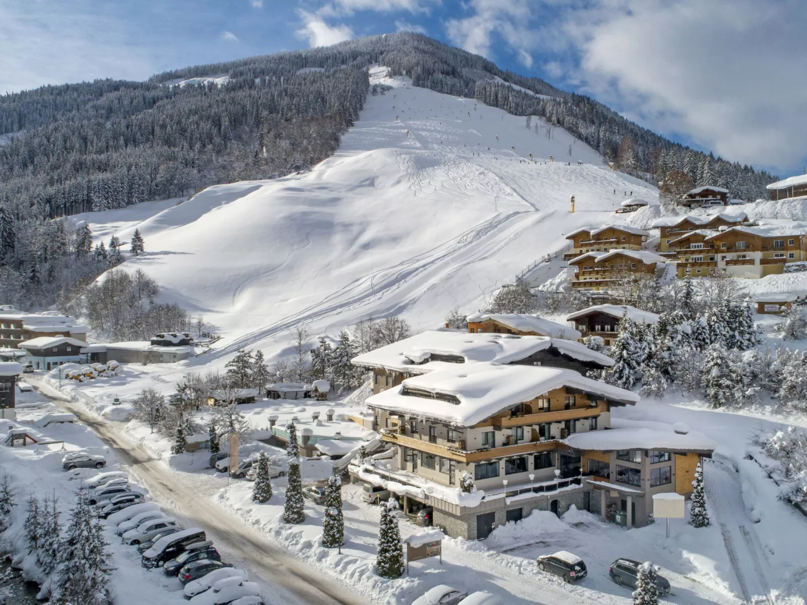 Juniorsuite bis zu 4 P &Wellnessbereich-Outside