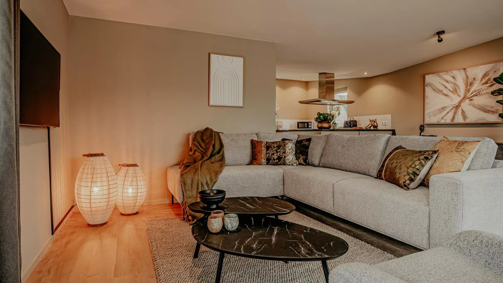 Woonark De Woude-Living room