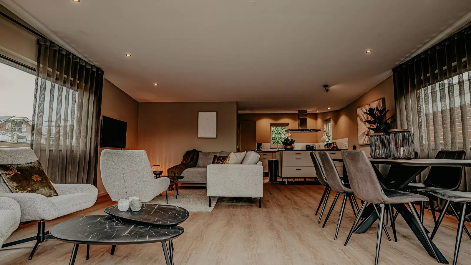 Woonark De Woude-Living room