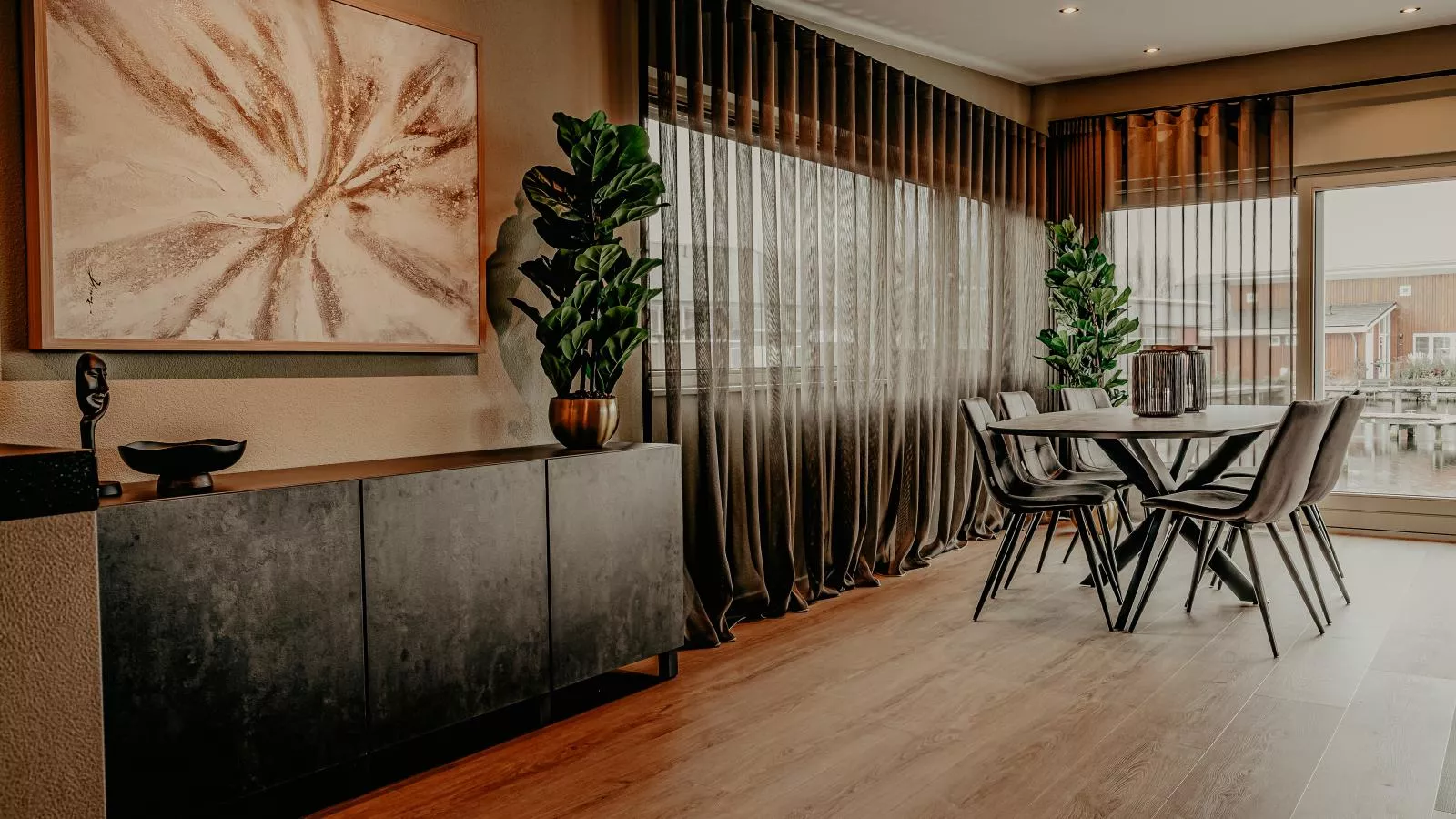 Woonark De Woude-Living room