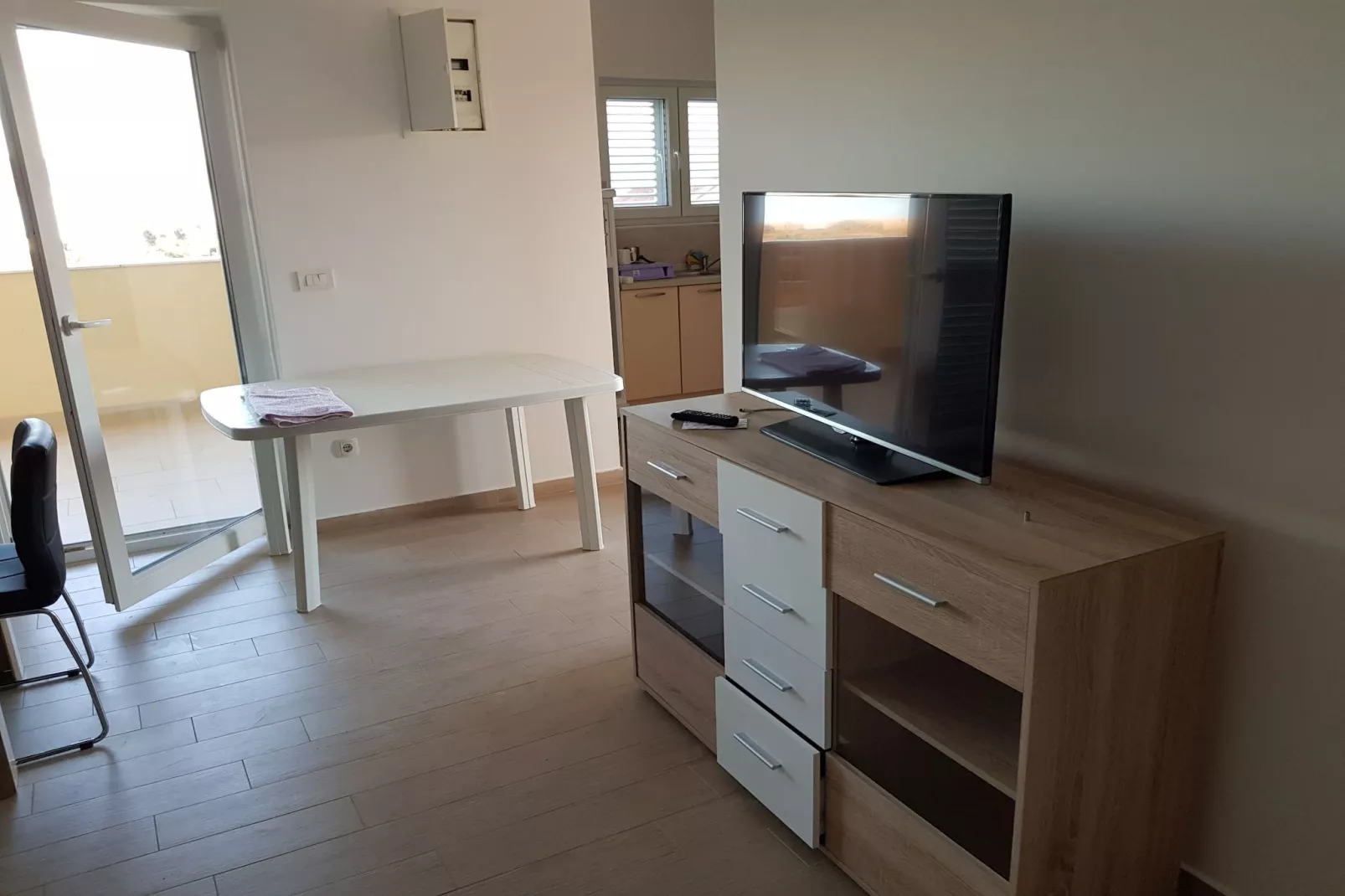 Apartment Pasman with a beautiful sea view 2-Living room