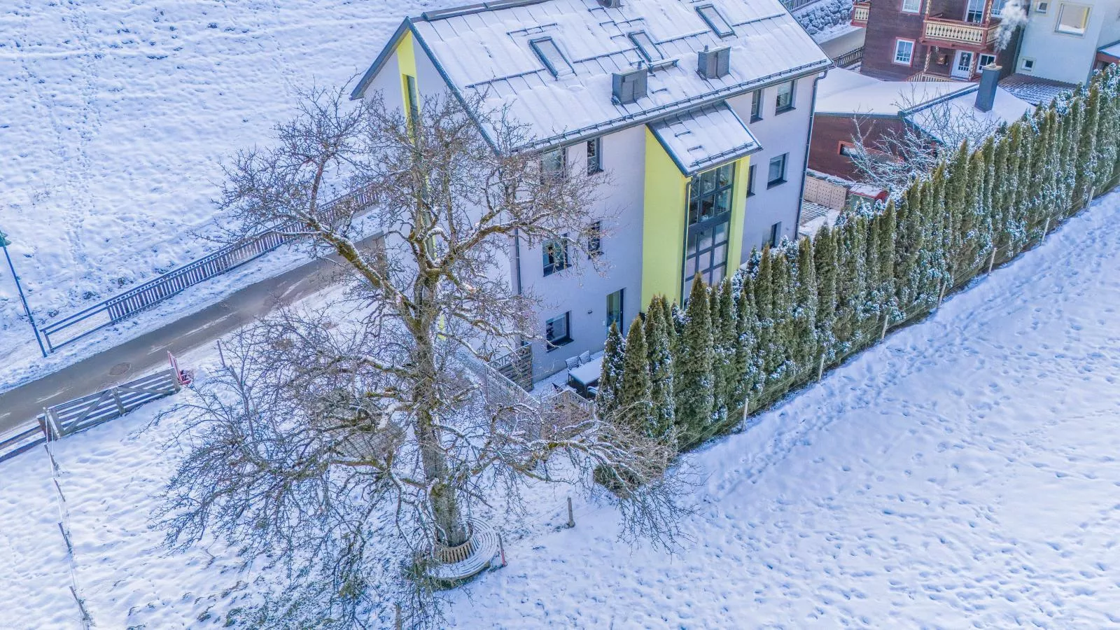 Sonne-Exterior winter