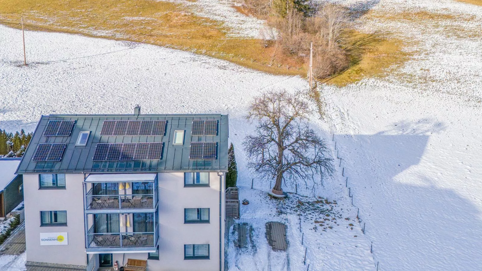 Sonne-Exterior winter