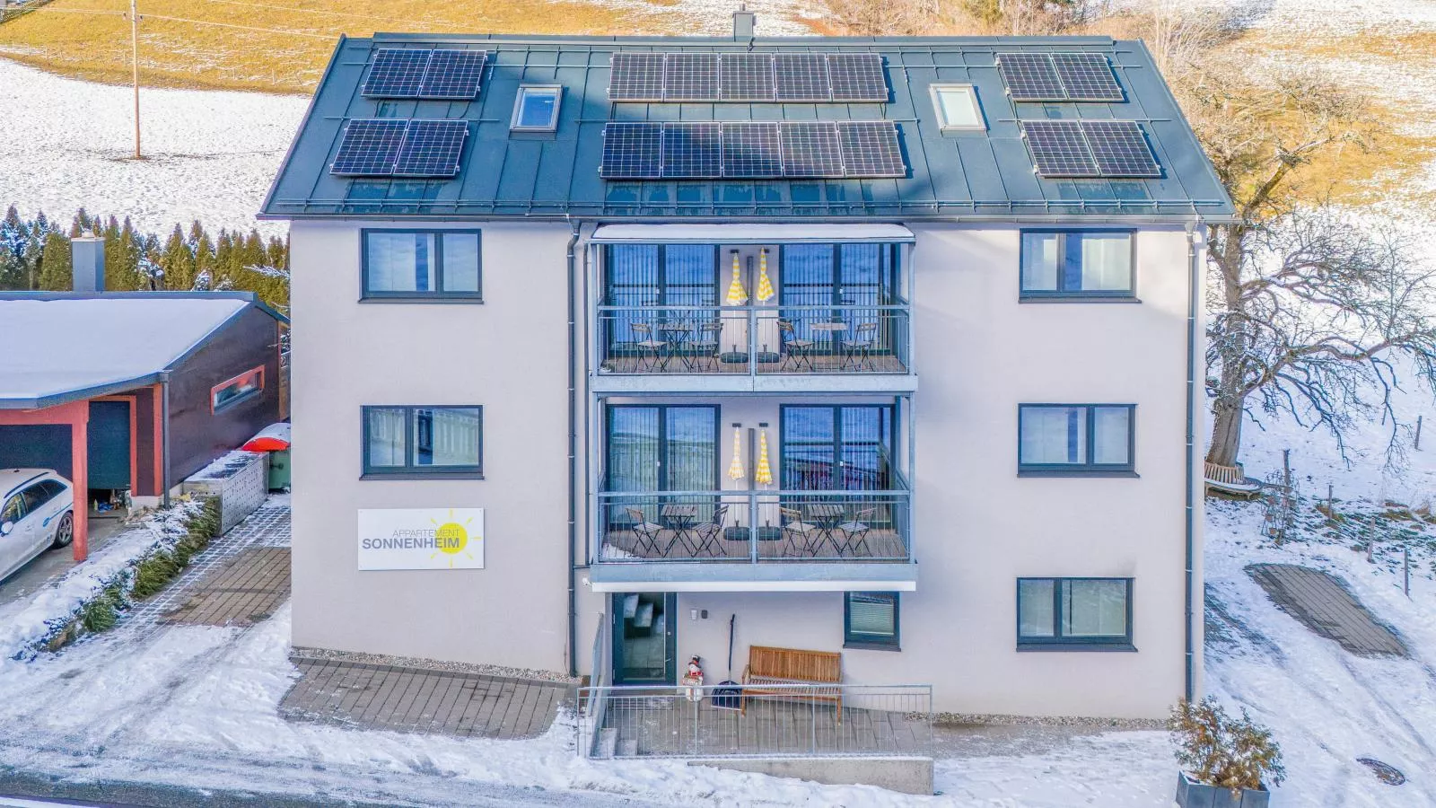 Sonne-Exterior winter