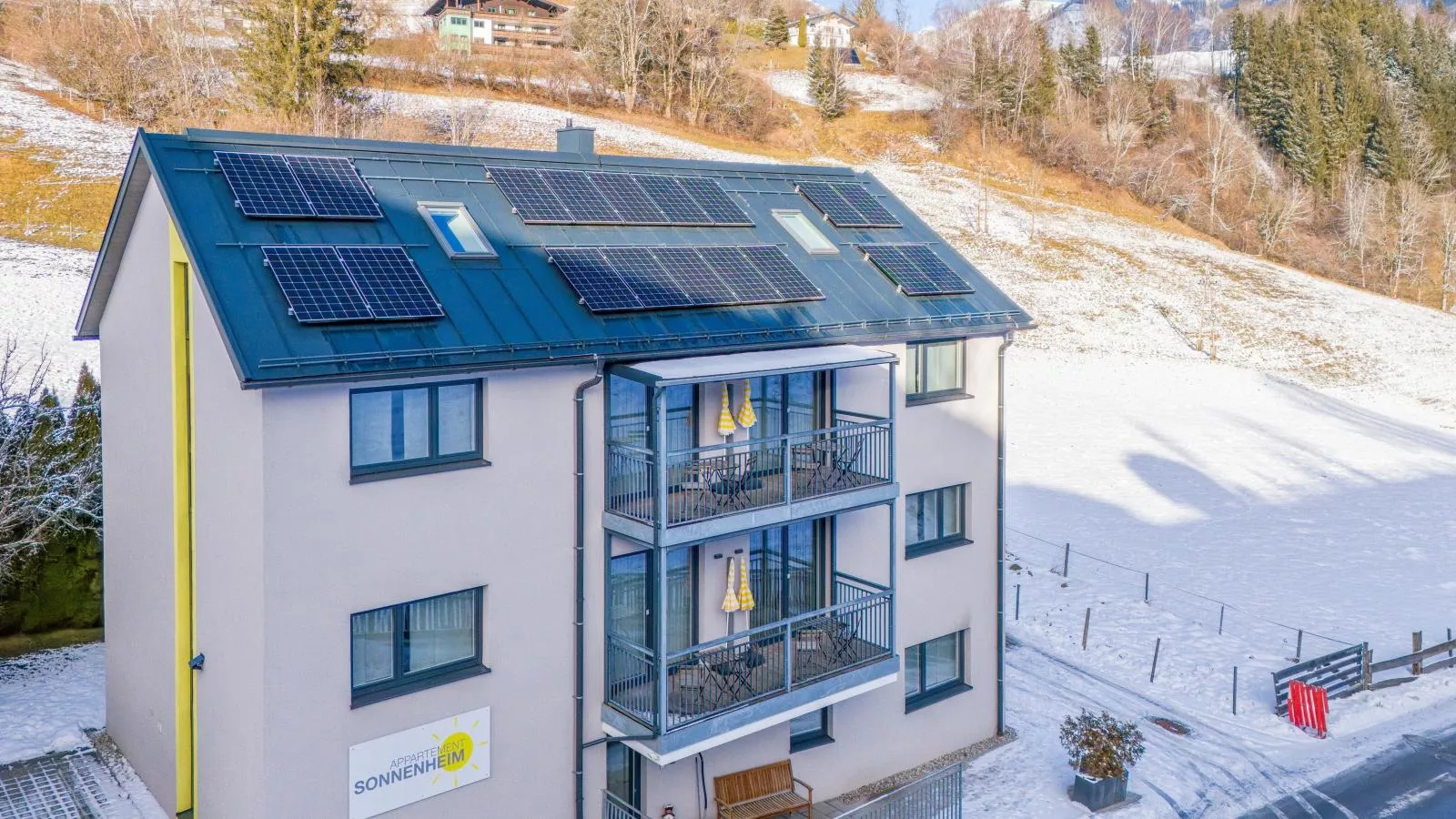 Sonne-Exterior winter