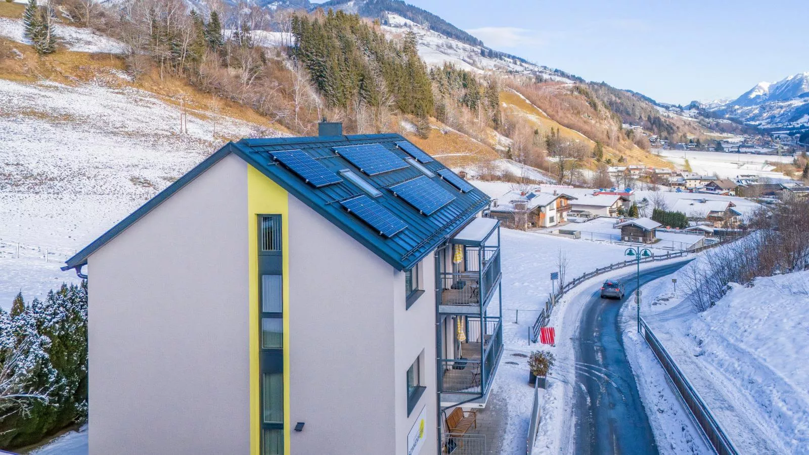 Sonne-Exterior winter