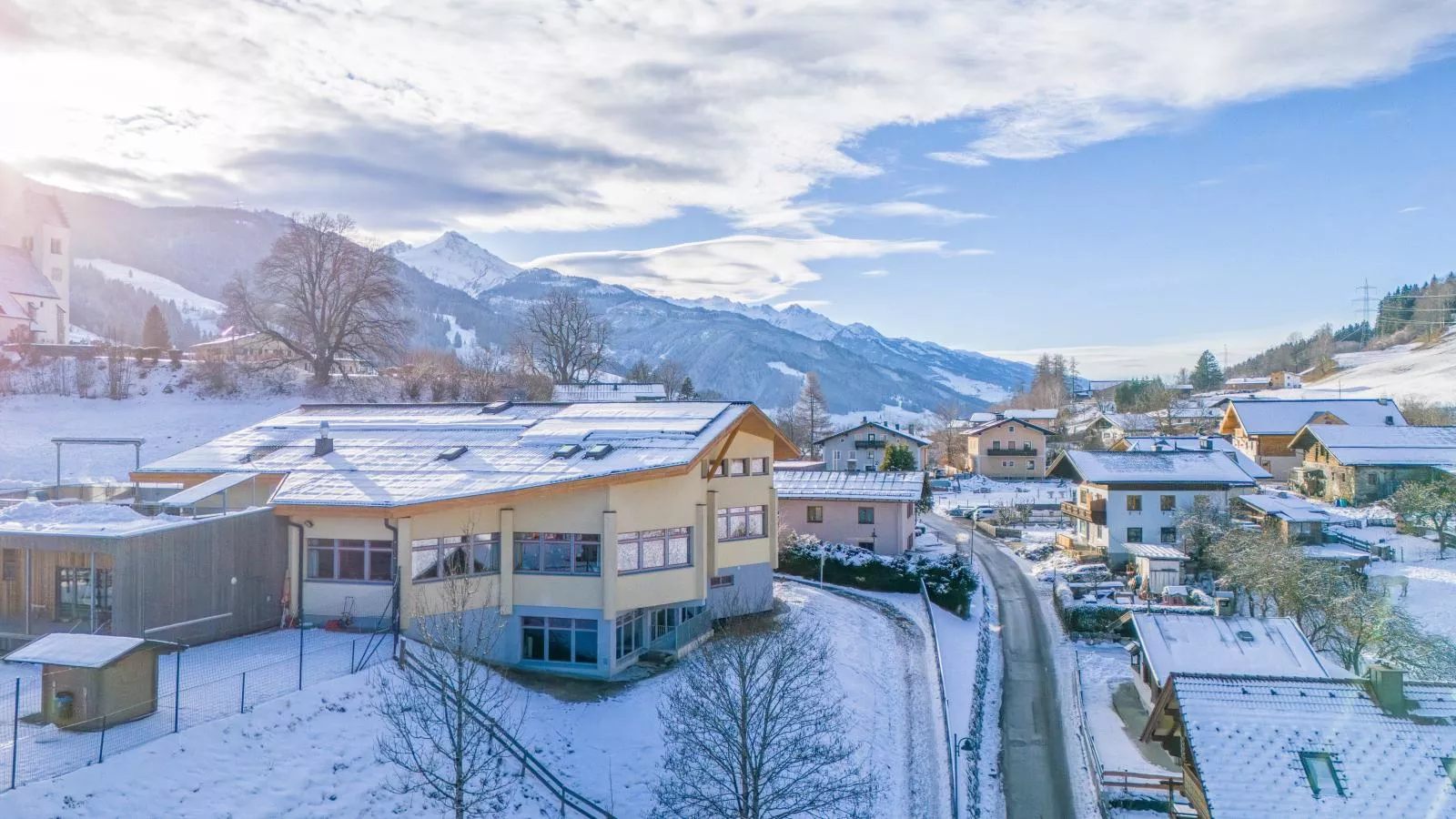 Sonne-Exterior winter