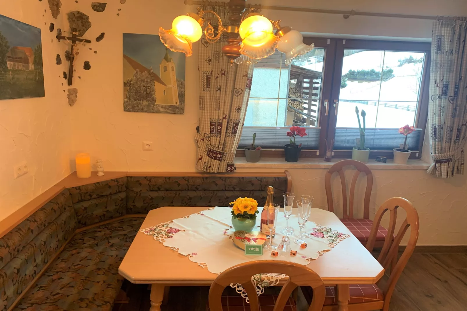Ferienhaus Krapflgeusche-Salle à manger