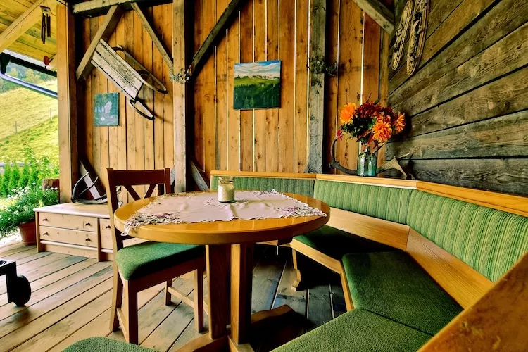 Ferienhaus Krapflgeusche-Jardin d'été