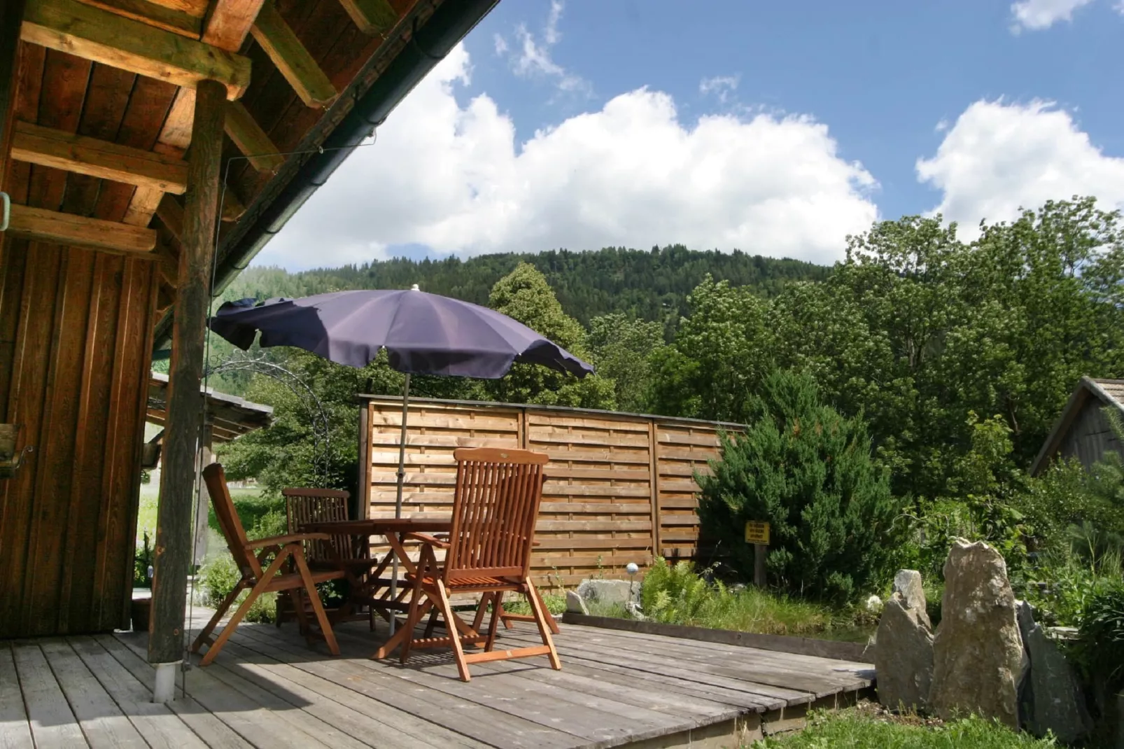 Chalet Eder-Terrace balcony
