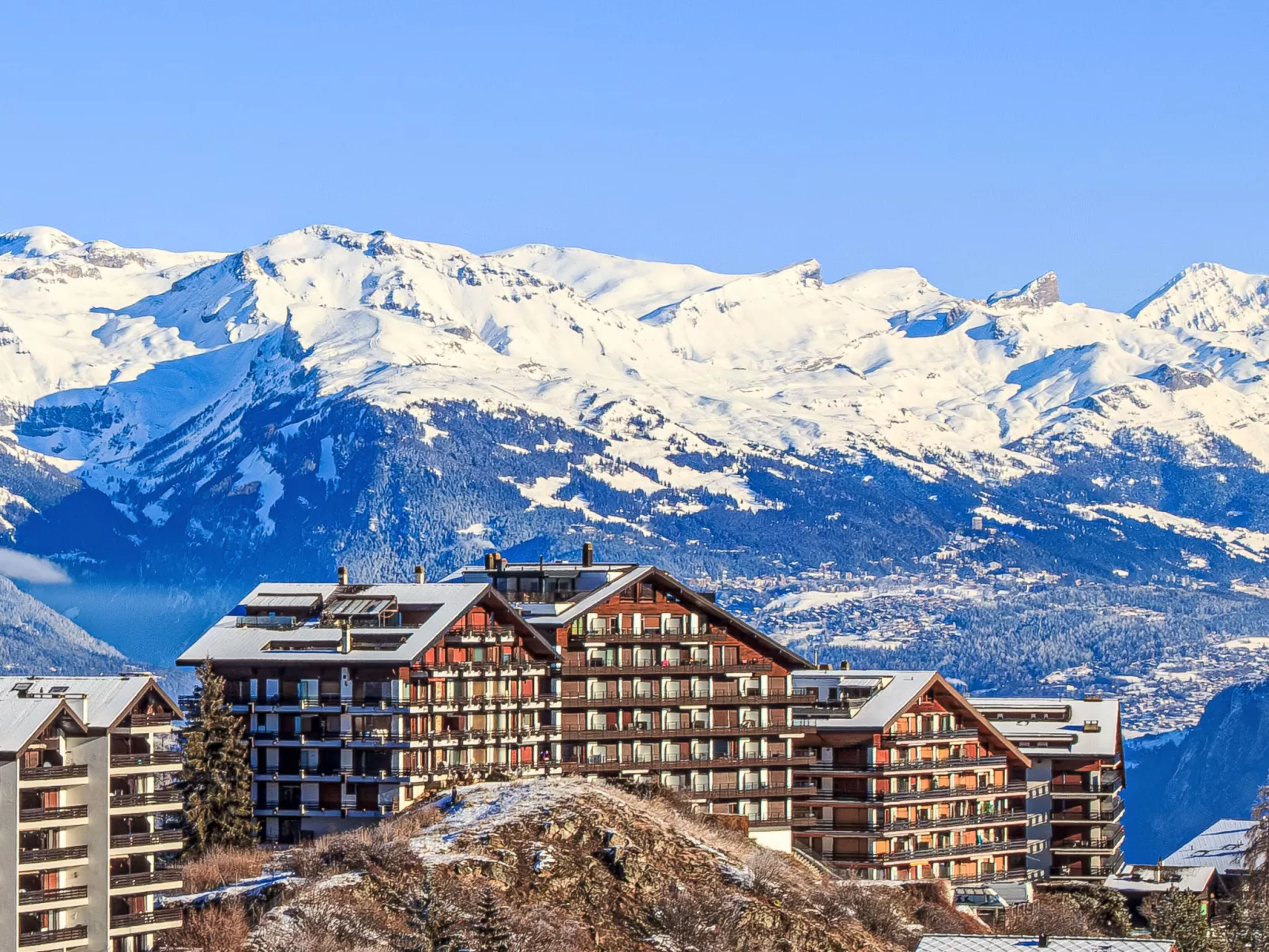 Sunny mountain apartment Aiglon A0-Outside
