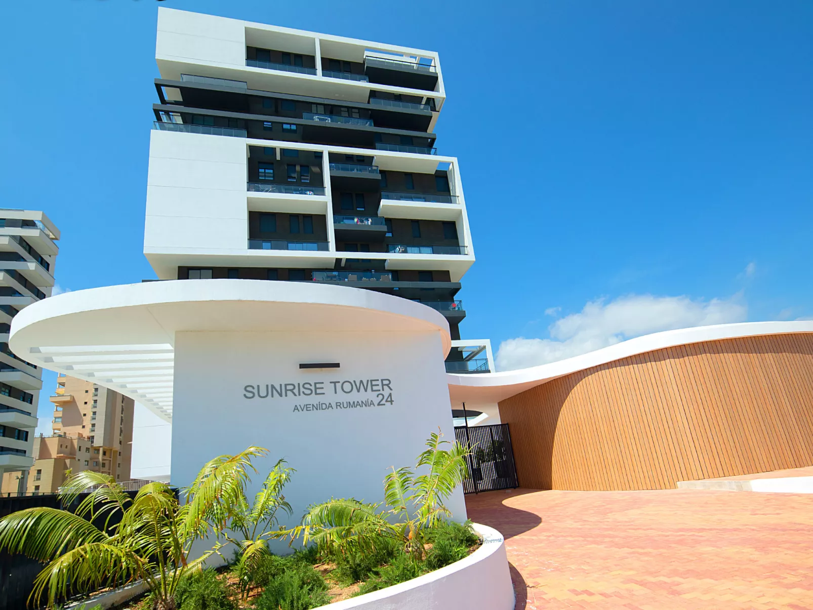 Sunrise Tower-Outside