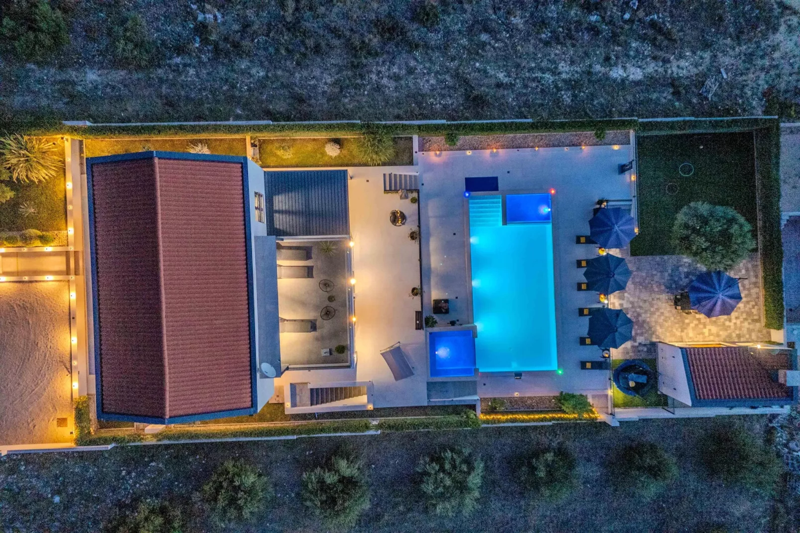 Villa Lara-Extérieur été