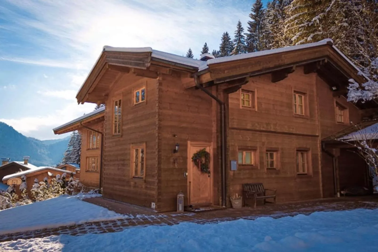 Chalet Gamsglück in Waidring-Exterior winter