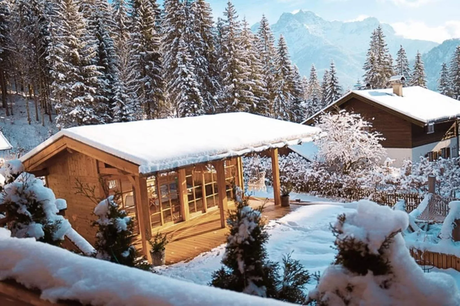 Chalet Gamsglück in Waidring-Exterior winter