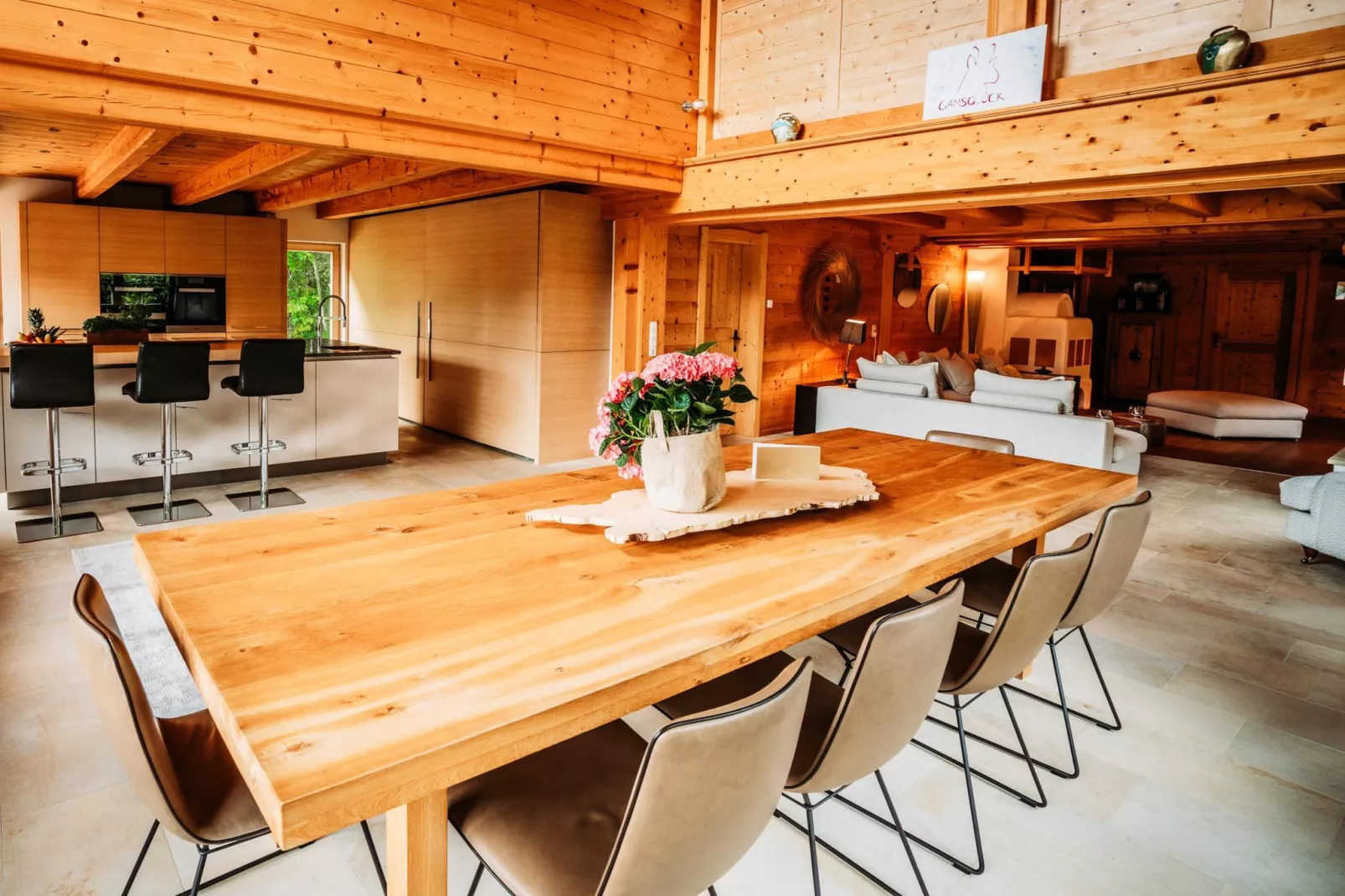 Chalet Gamsglück in Waidring-Dining room