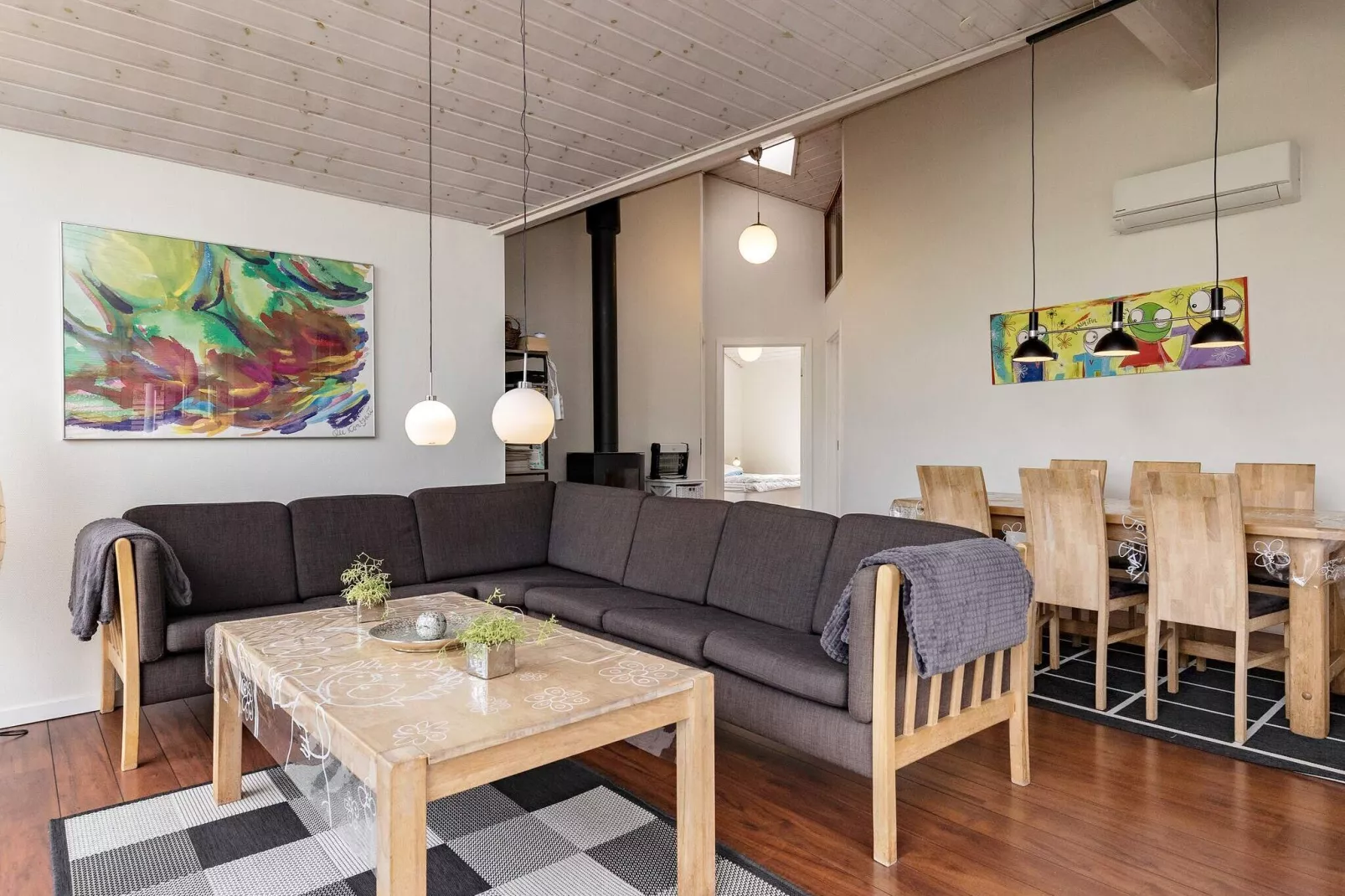 Maison de vacances pour 8 a Skals