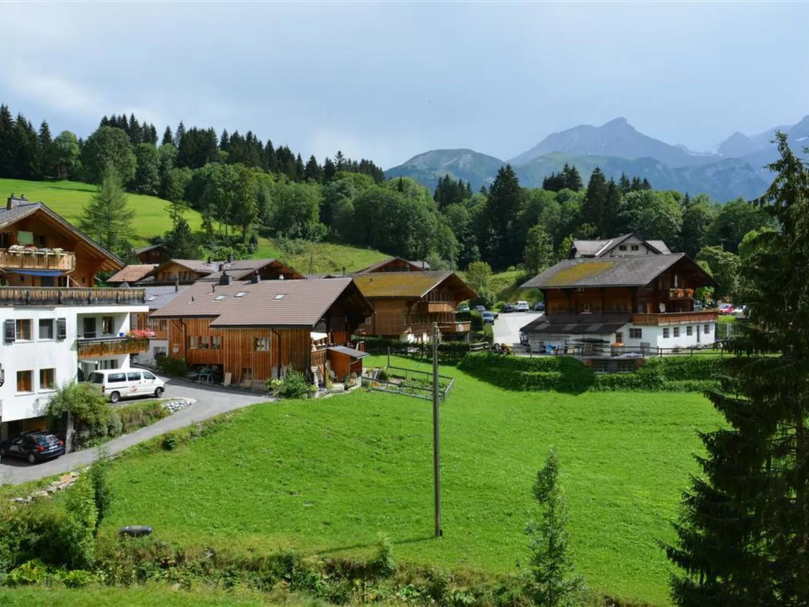 Marmotte, Chalet-Outside