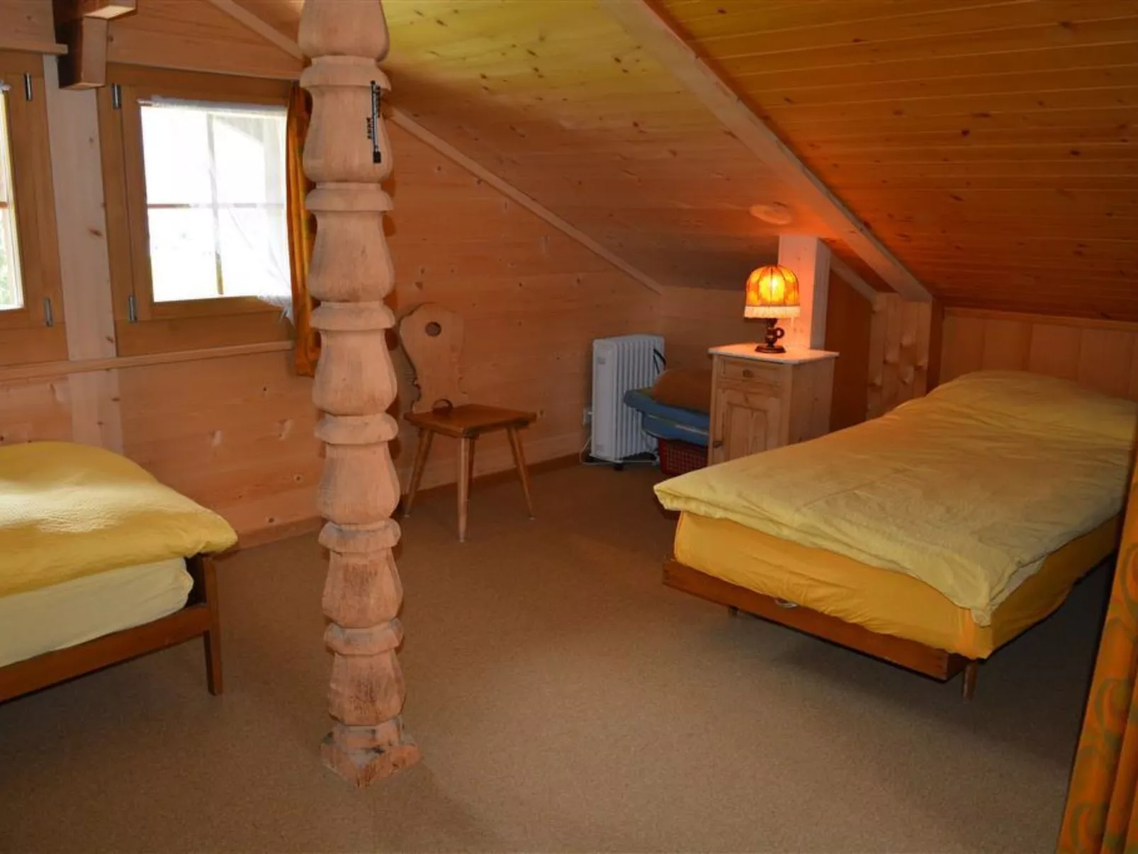 Marmotte, Chalet-Inside