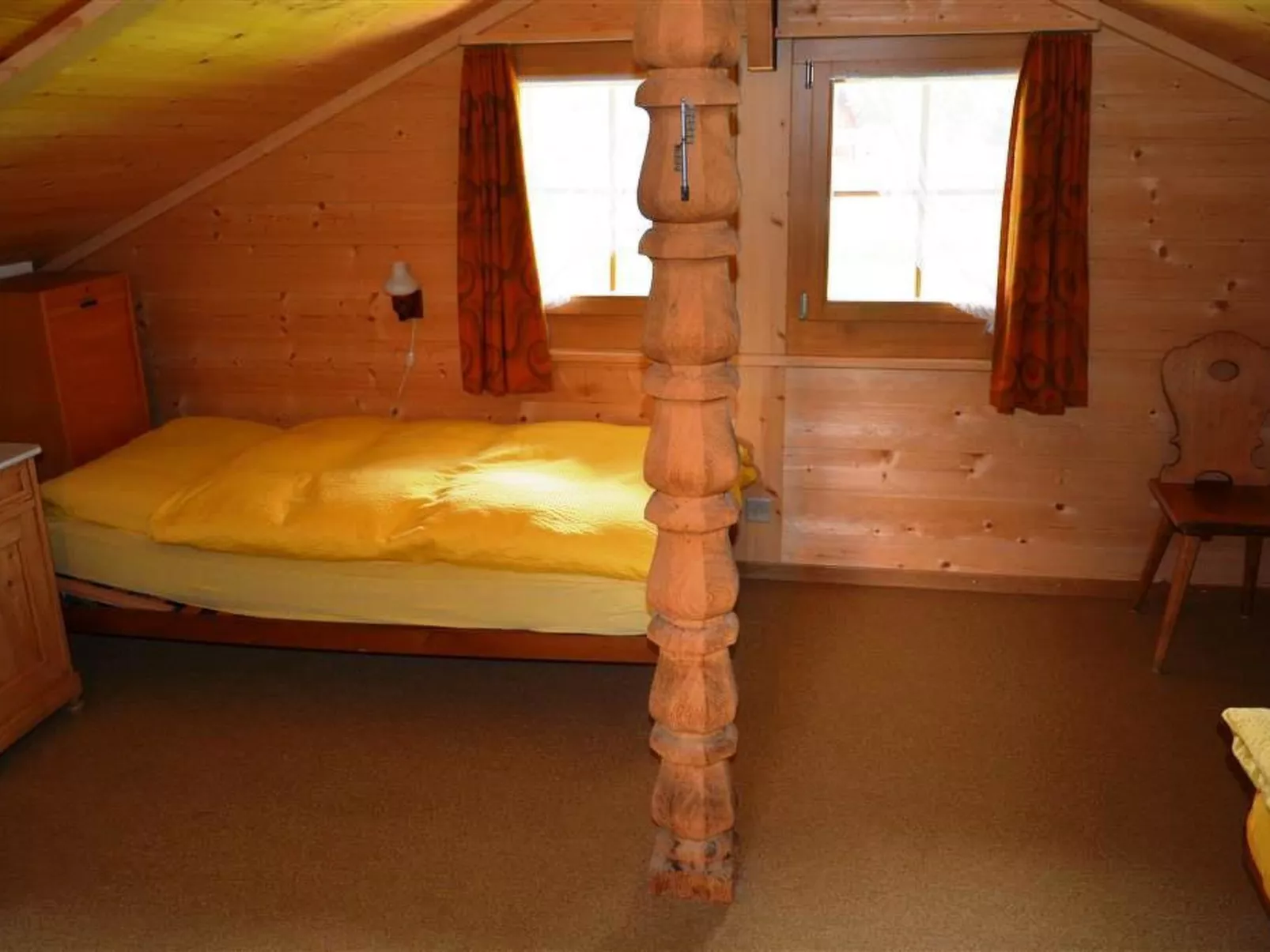 Marmotte, Chalet-Inside