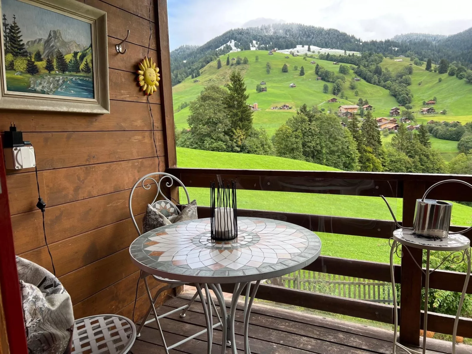 Serviced Apartment Chalet Bärgblüml i Ha-Outside