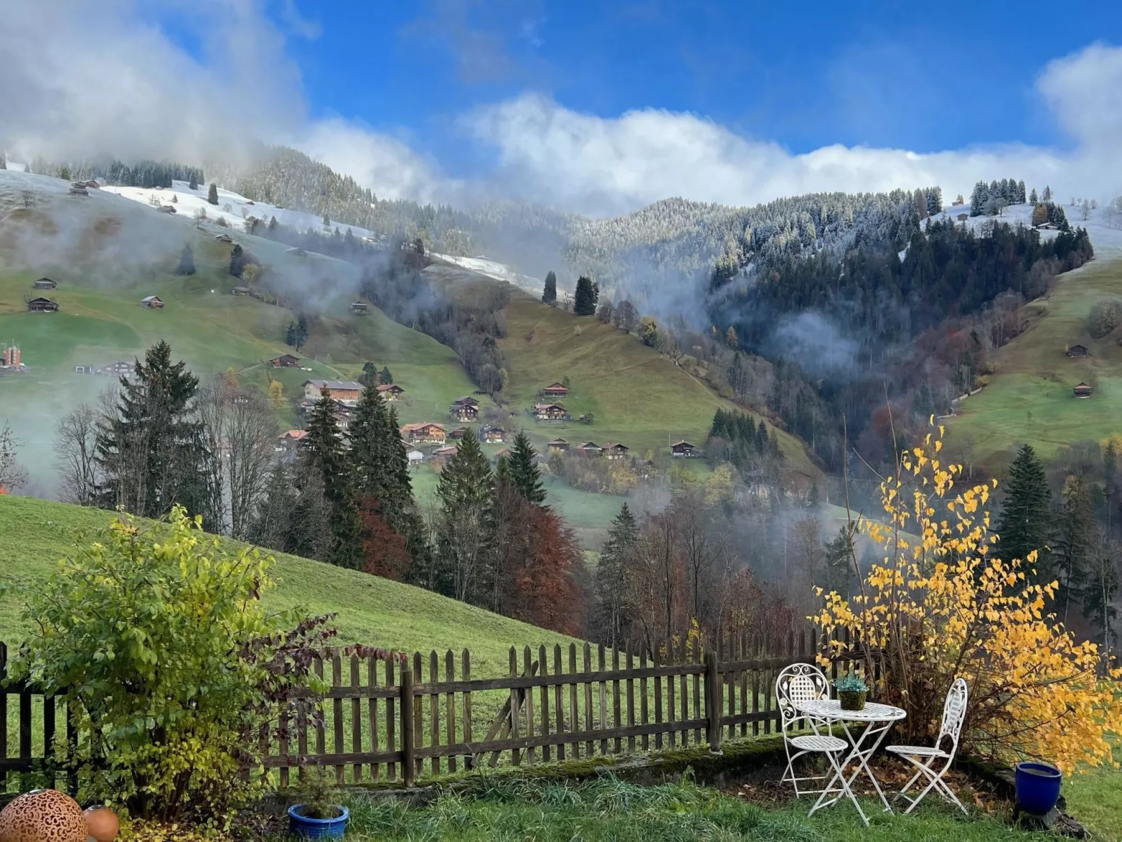 Serviced Apartment Chalet Bärgblüml i Ha-Outside