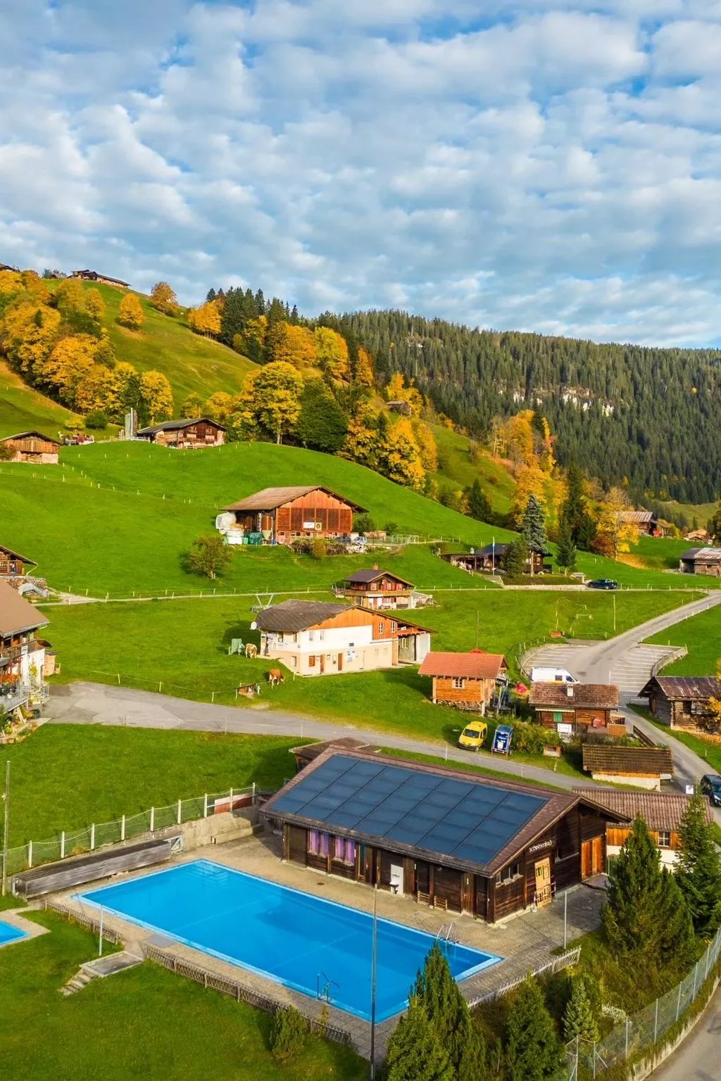 Serviced Apartment Chalet Bärgblüml i Ha-Outside